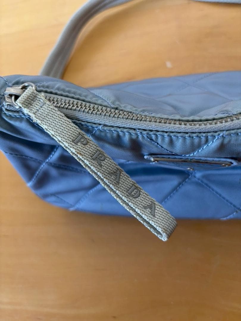 稀少　PRADA　プラダ　キルティング　ショルダーバッグ　ナイロン