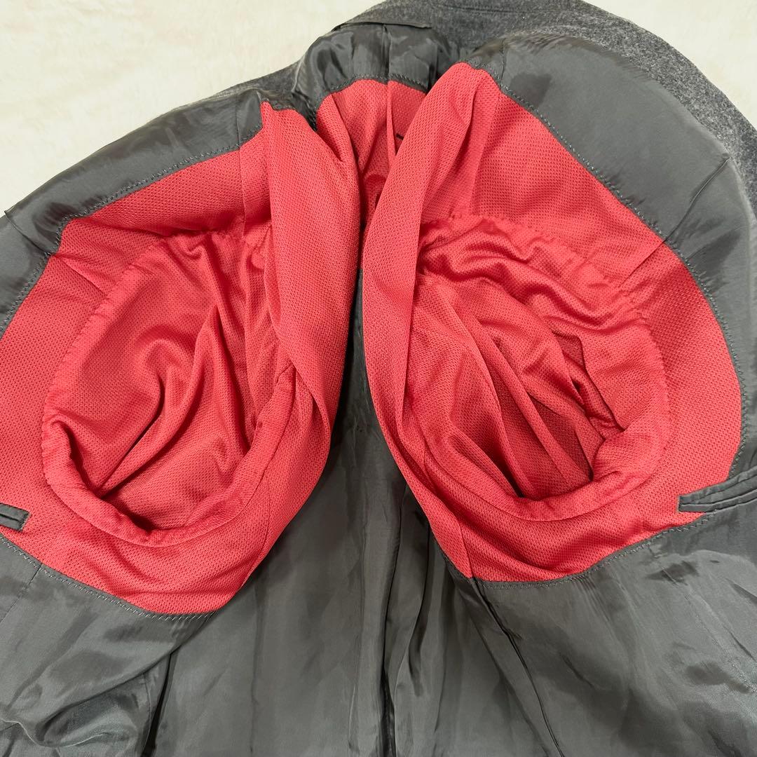 極美品✨movb モーヴ ウールジャージ スーツ セットアップ グレー Lサイズ