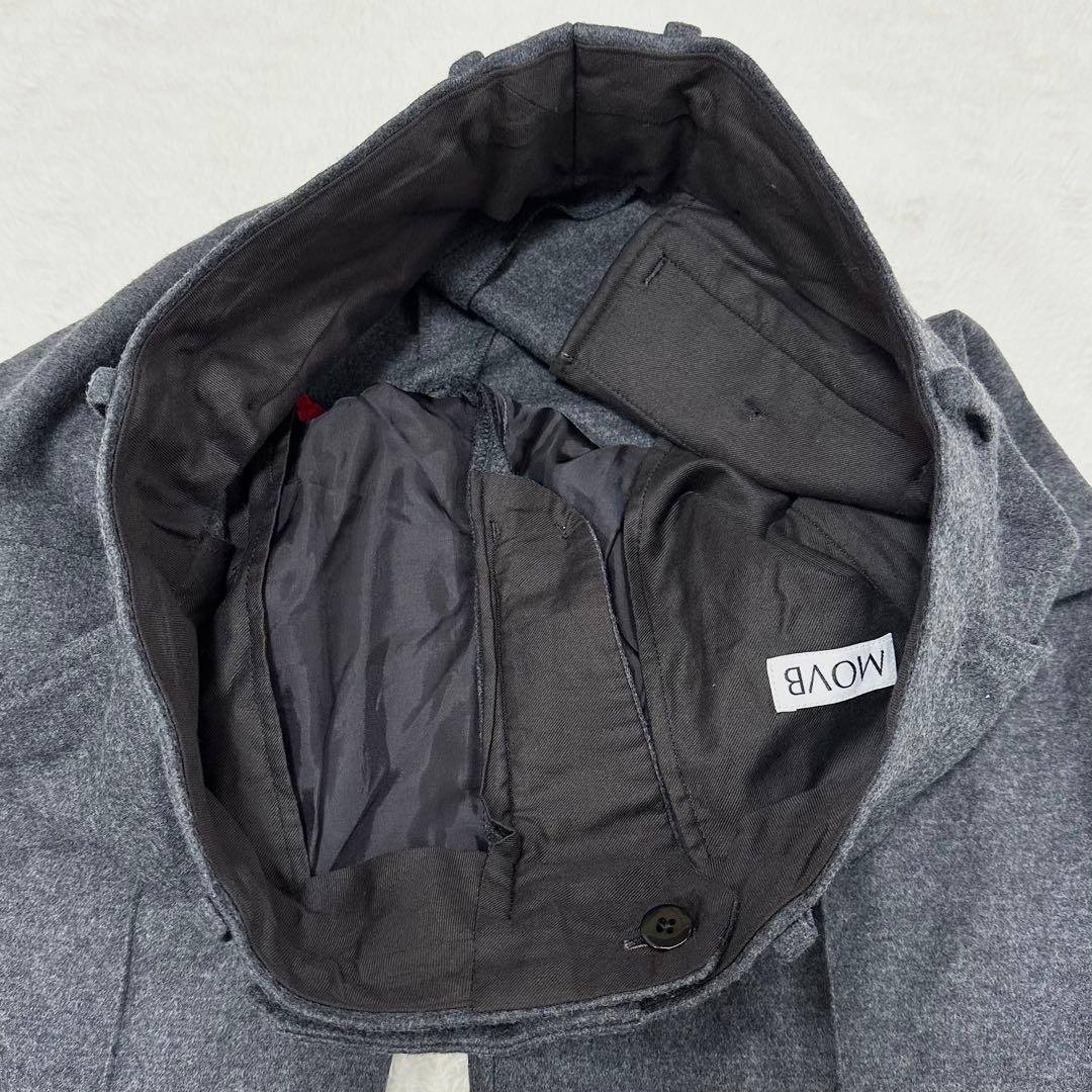極美品✨movb モーヴ ウールジャージ スーツ セットアップ グレー Lサイズ