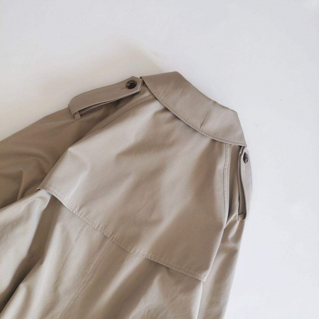 訳あり　TICCA ティッカ　撥水加工コットン　トレンチコート　ベージュ