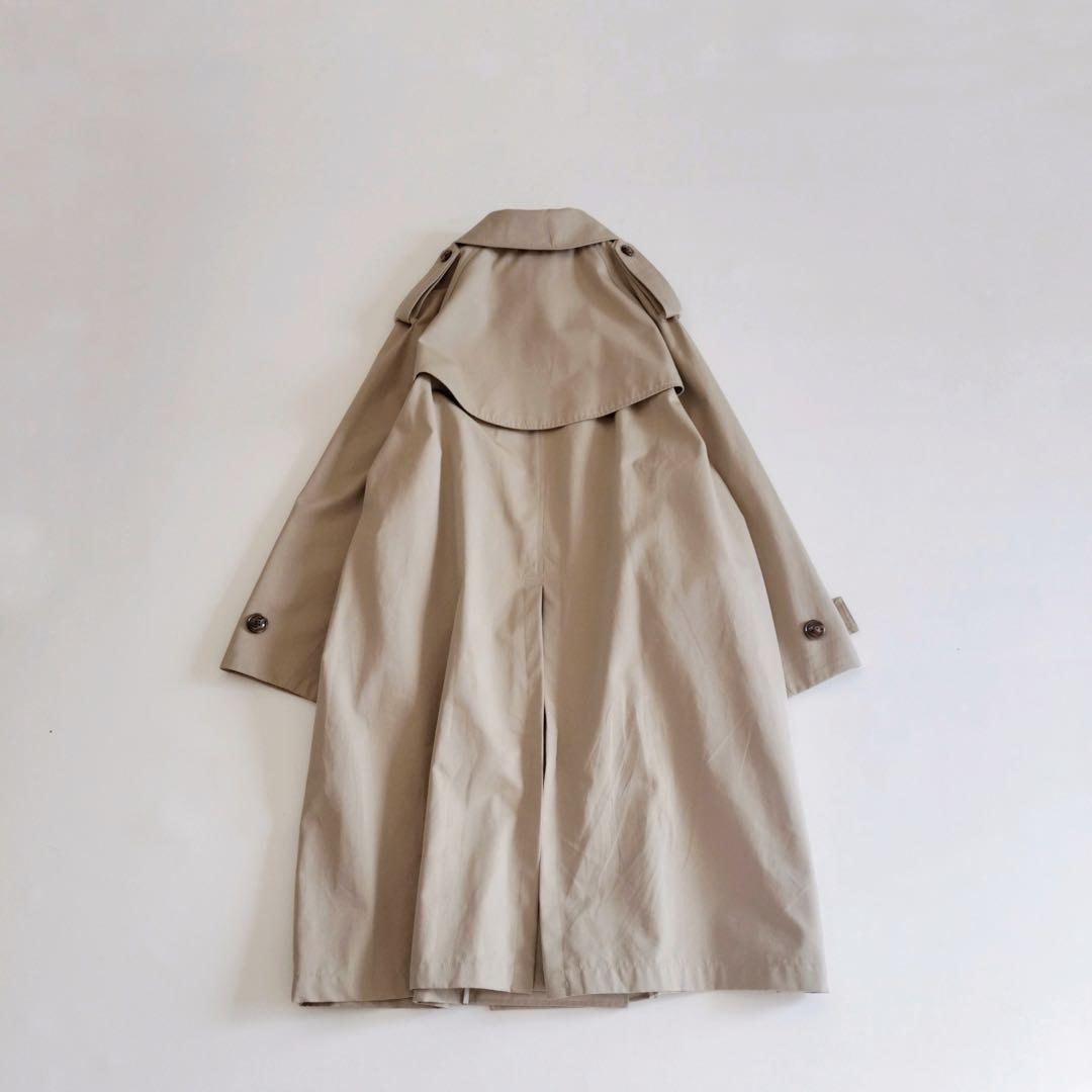 訳あり　TICCA ティッカ　撥水加工コットン　トレンチコート　ベージュ