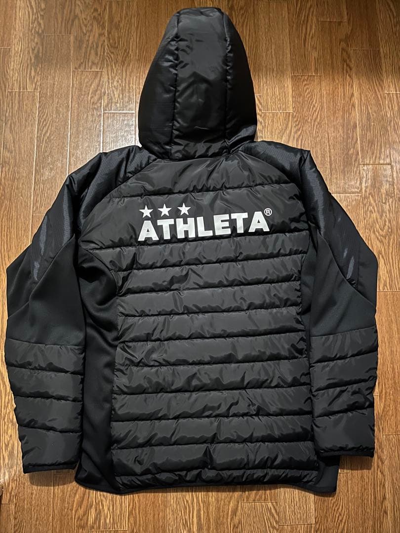 ATHLETA 中綿ウォーマー上下セット　Oサイズ　サッカー