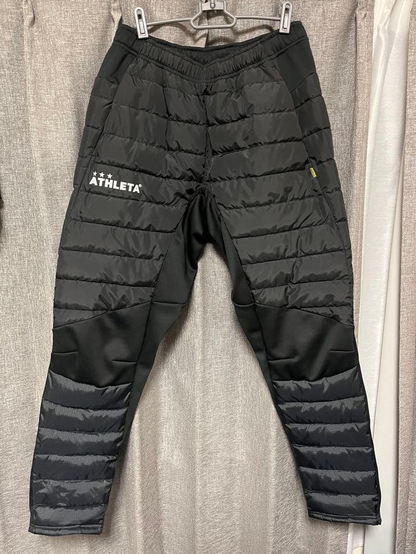 ATHLETA 中綿ウォーマー上下セット　Oサイズ　サッカー