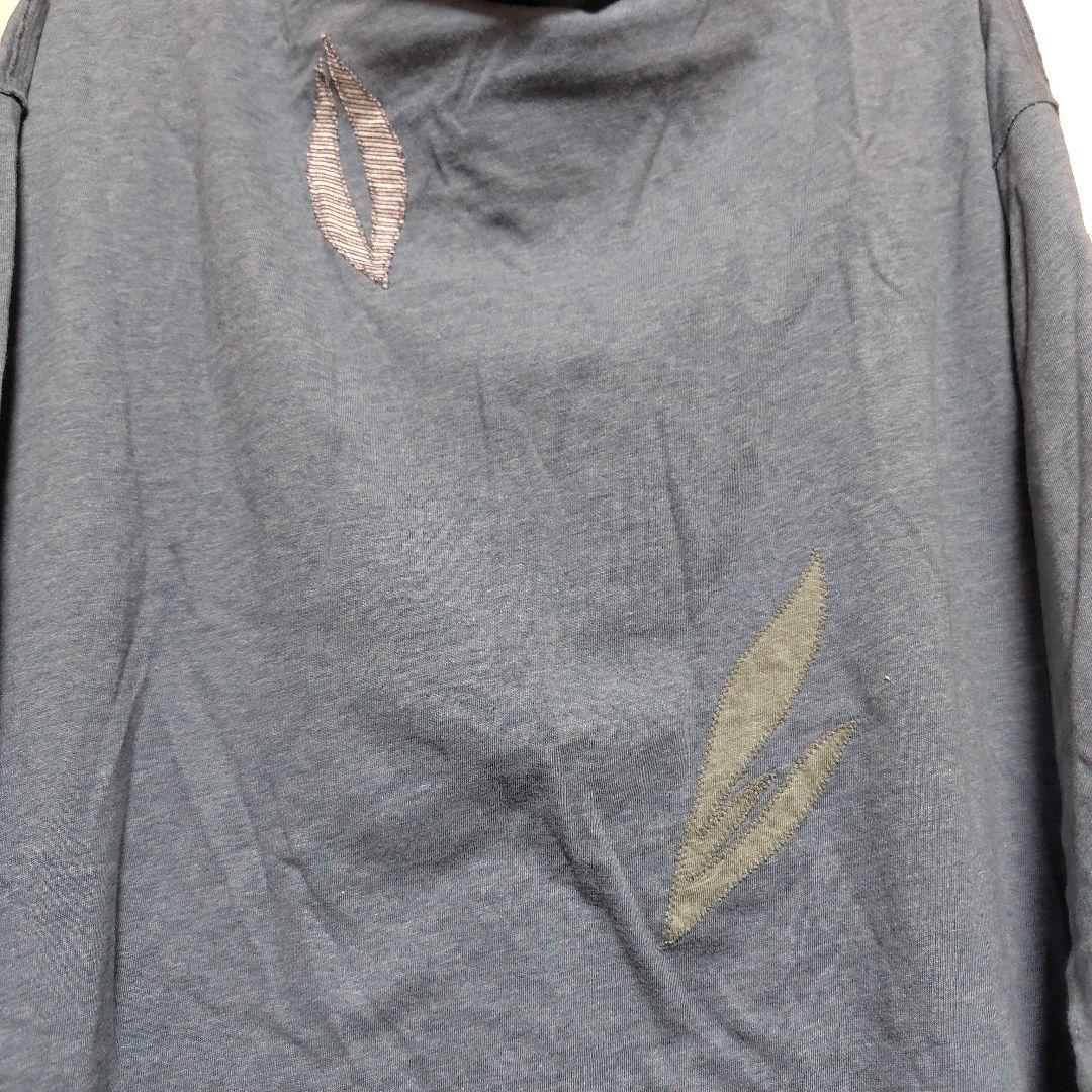 JURGEN LEHL 青い葉の刺繍 長袖ワンピース 新品未使用♡