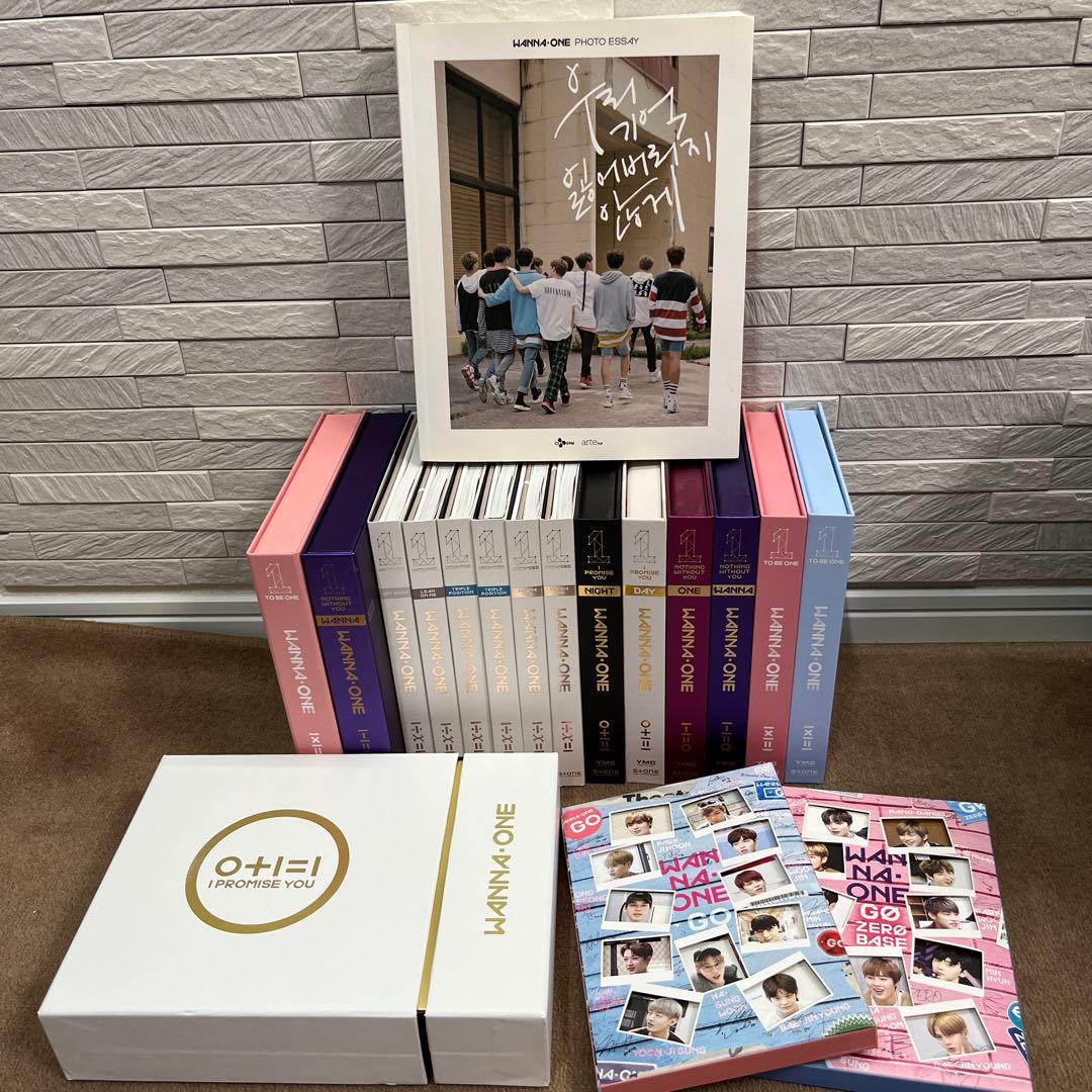 Wanna One アルバム　トレカ　キノ　DVD まとめ売り　セット