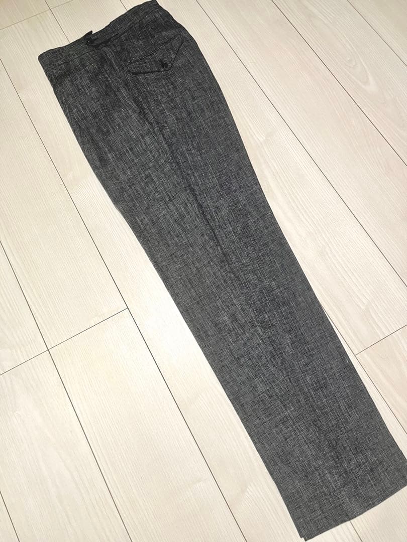 GTA SERGIO ウールリネンシルクスラックス サイズ44