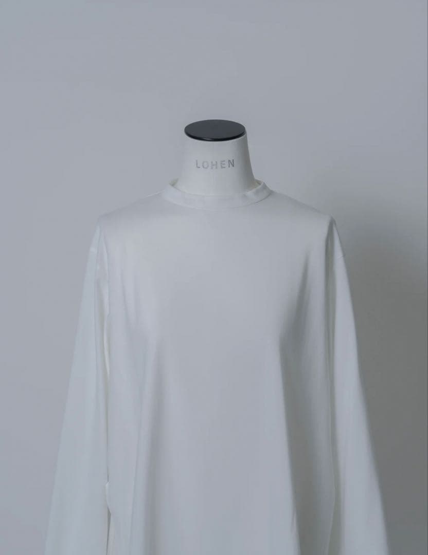 LOHEN ローヘン CREW NECK PLAN CAT&SEW ホワイト