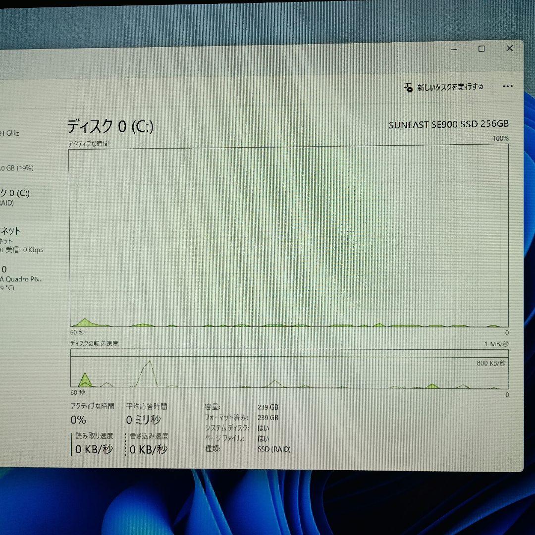 p*o様 win11 第4世代core i5 メモリ16GB Quadro P6