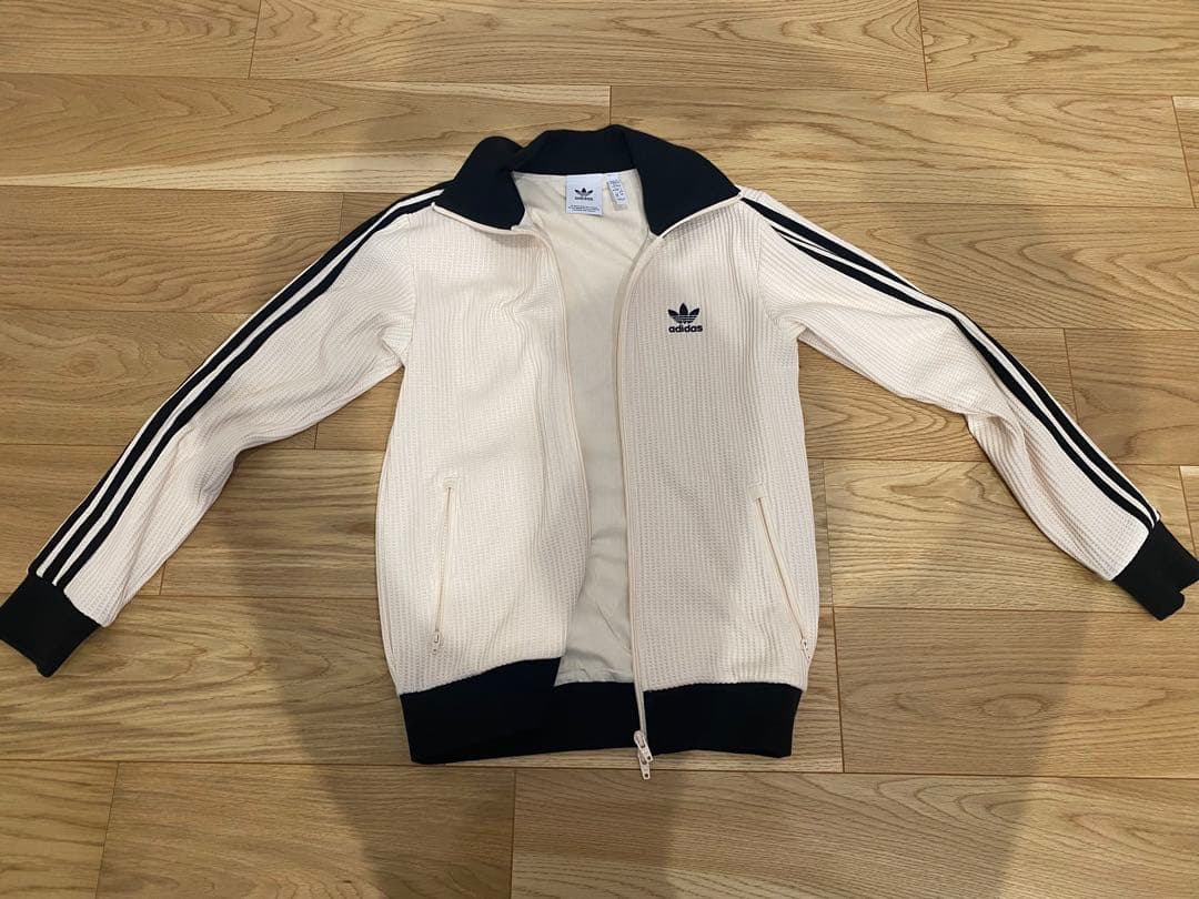 2XS ホワイト　白　アディカラー ワッフル クラシック トラックトップ