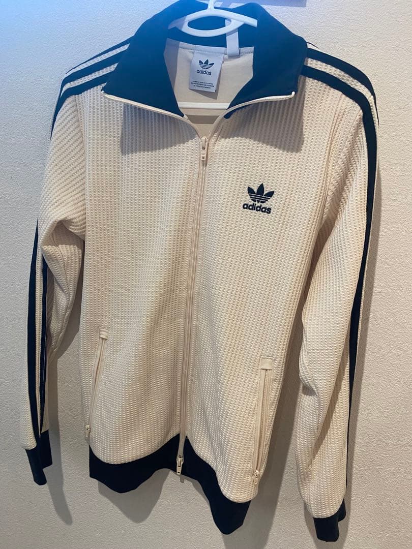 2XS ホワイト　白　アディカラー ワッフル クラシック トラックトップ