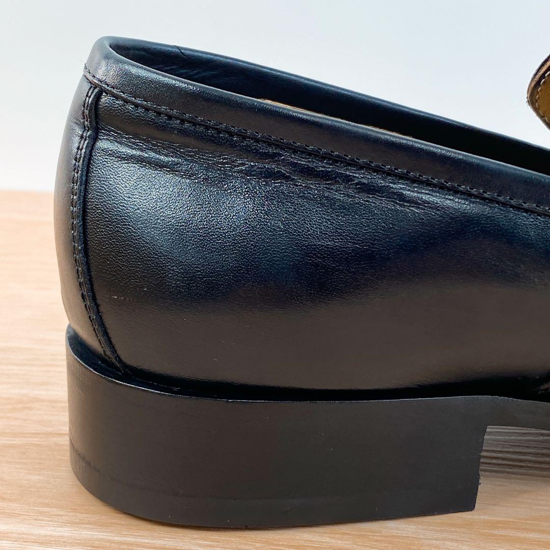 ルイヴィトン ビジネスシューズ 革靴 ビットローファー ブラック 黒 26.5㎝