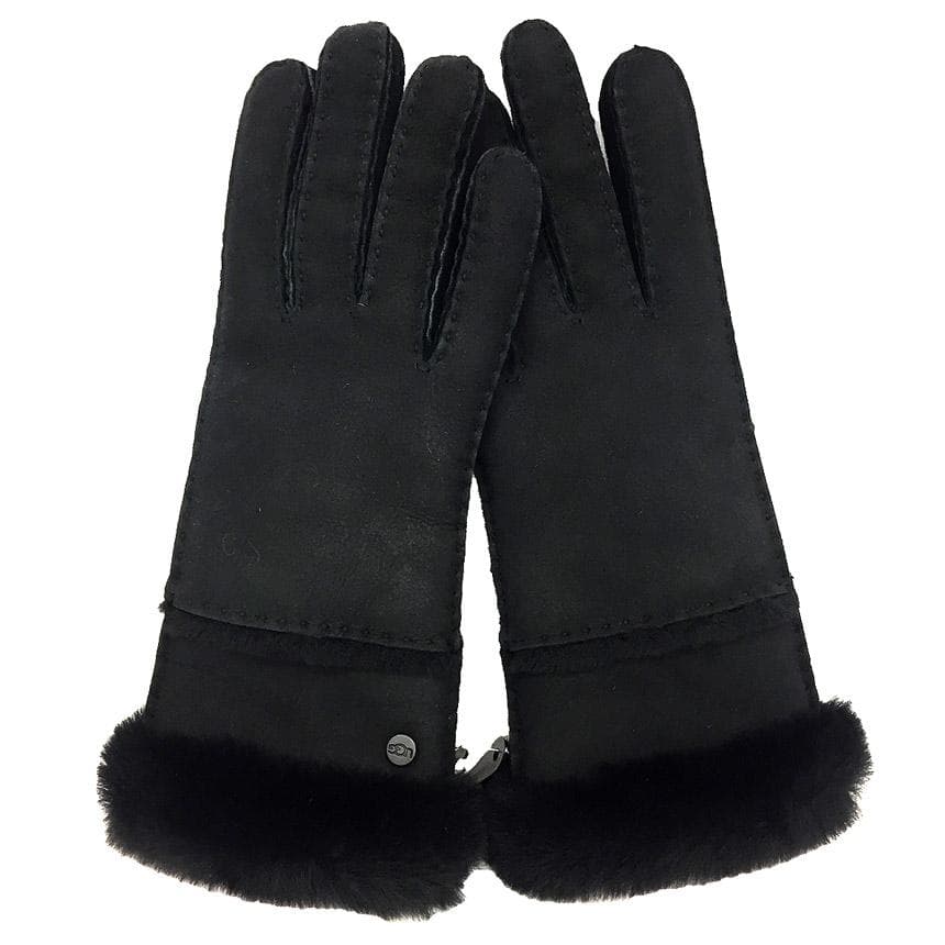 UGG　レディース　ファー手袋　ブラック　スマホ対応　未使用　aq11373