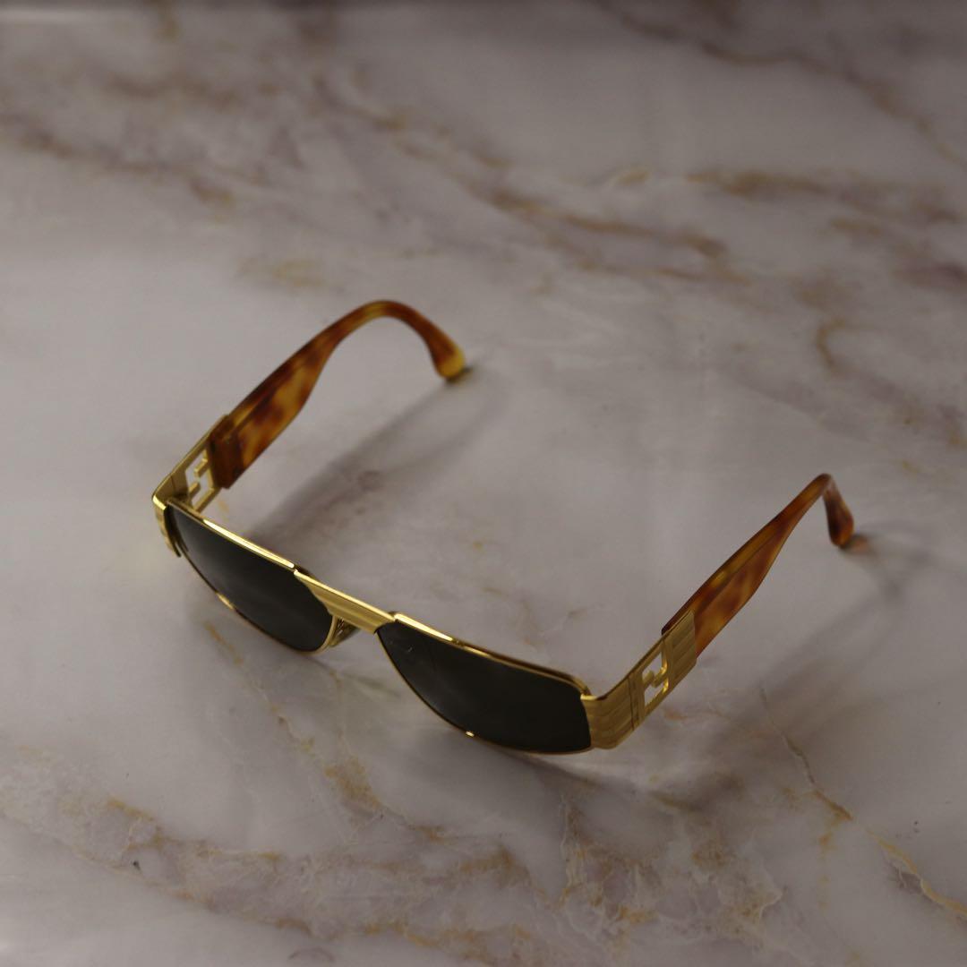 FENDI アビエーター レトロ y2k archive モード サングラス