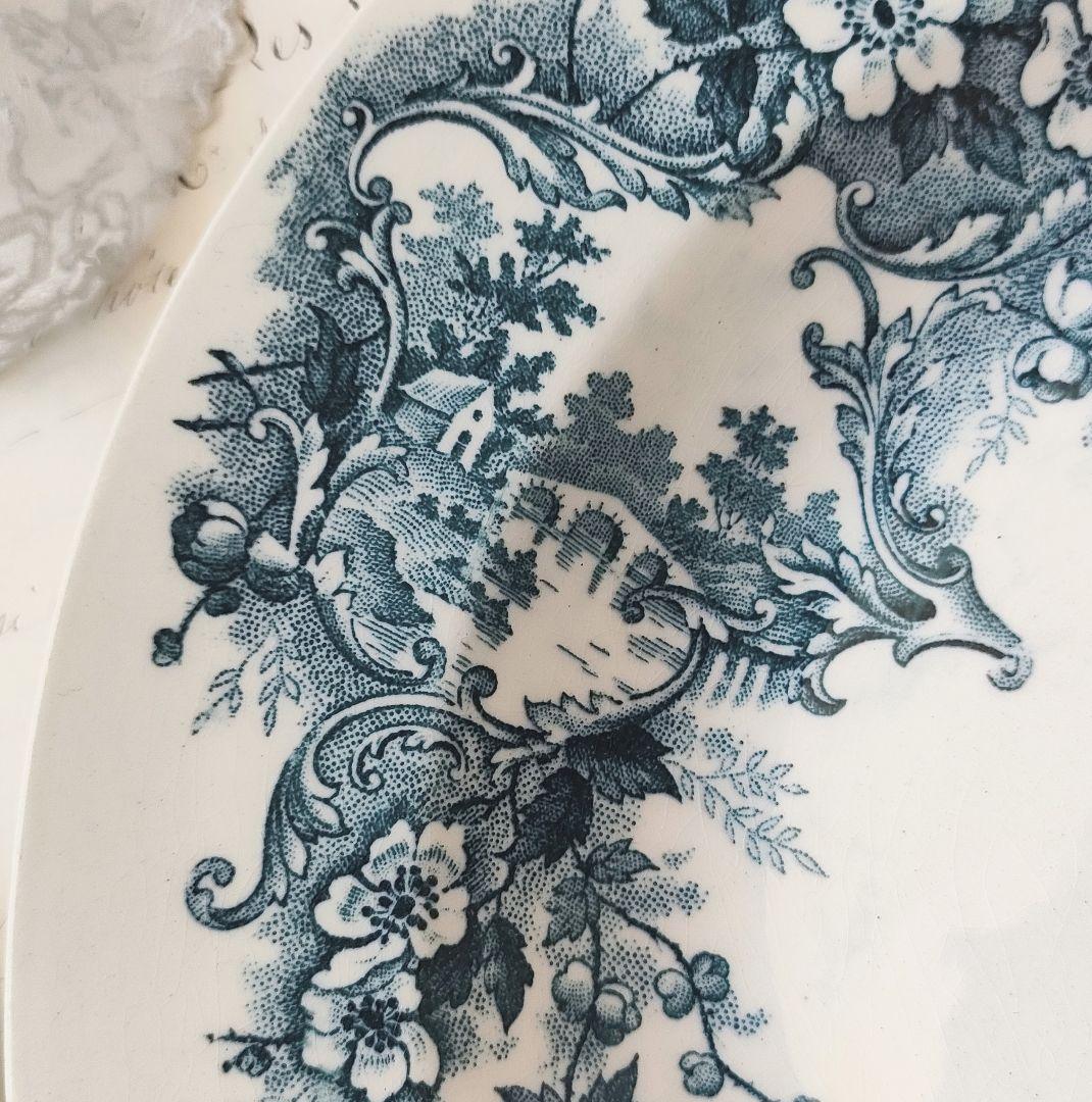 美品　ジョワジールロワ　ポンパドール　橋　フランスアンティーク