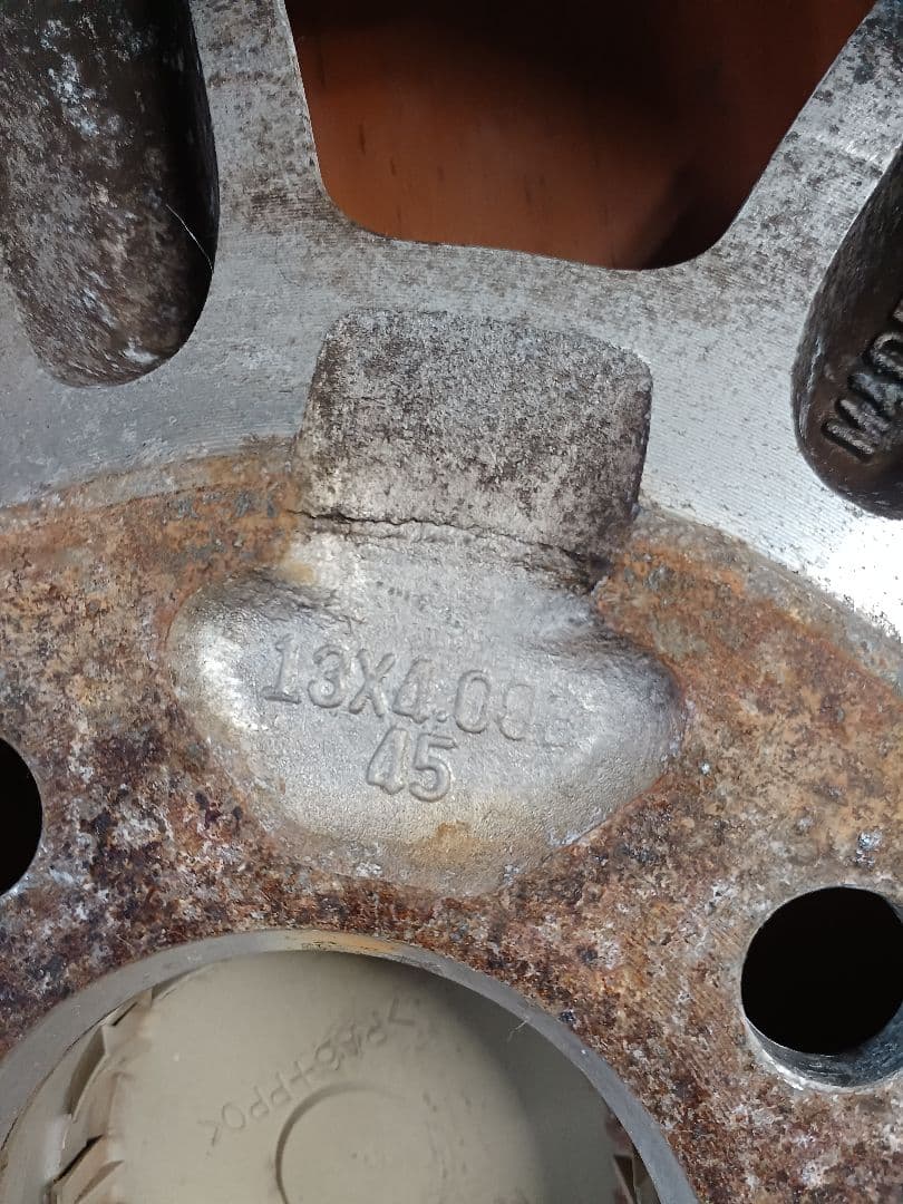 ミニライト　13インチホイール　MINILITE　エブリィワゴン　4穴