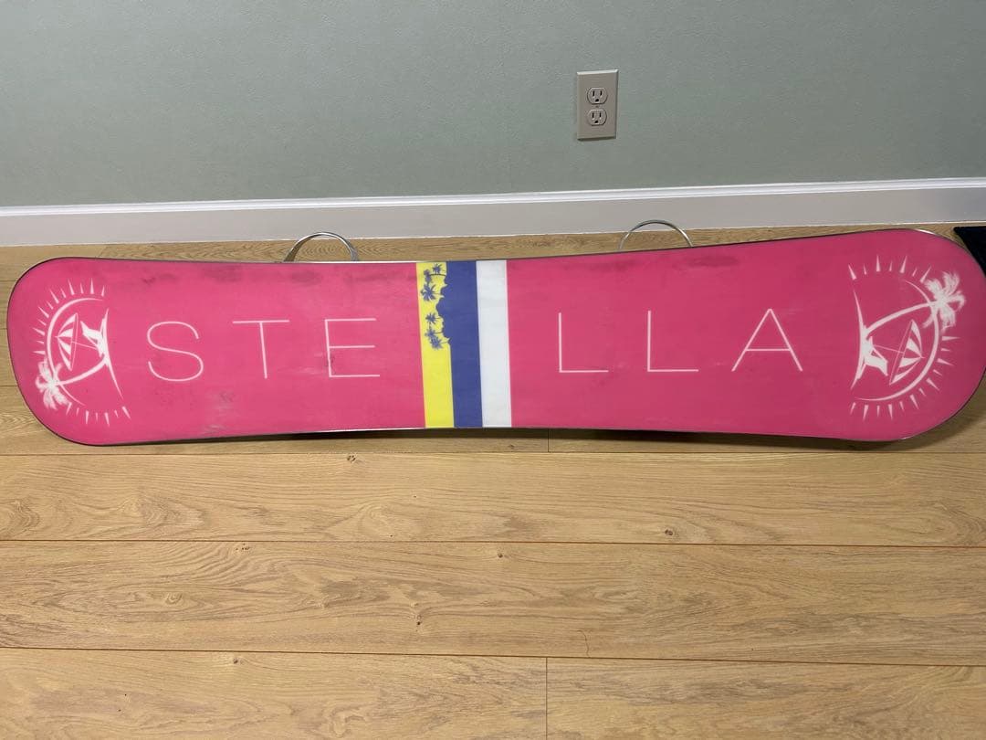 STELLA  144 スノーボード3点セット　ケース付