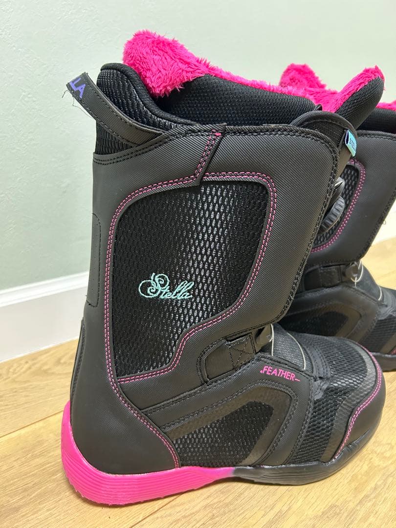 STELLA  144 スノーボード3点セット　ケース付