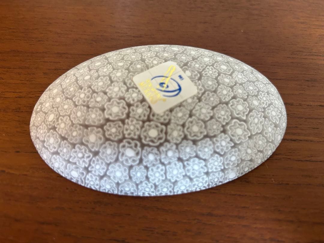 [ercole moretti] ベネチアンガラス　花模様