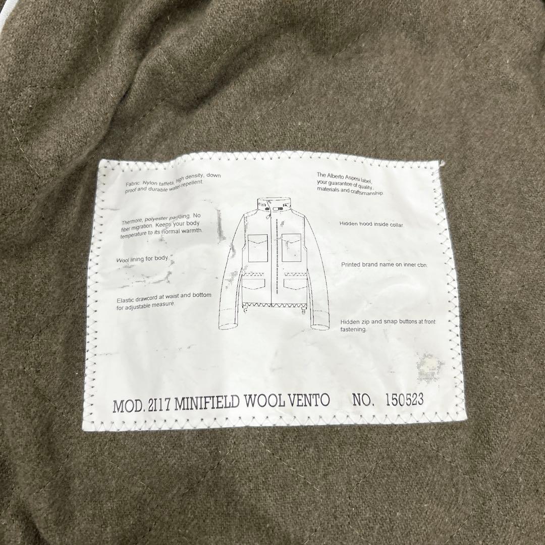 ASPESI アスペジ 中綿フィールドジャケット Mサイズ