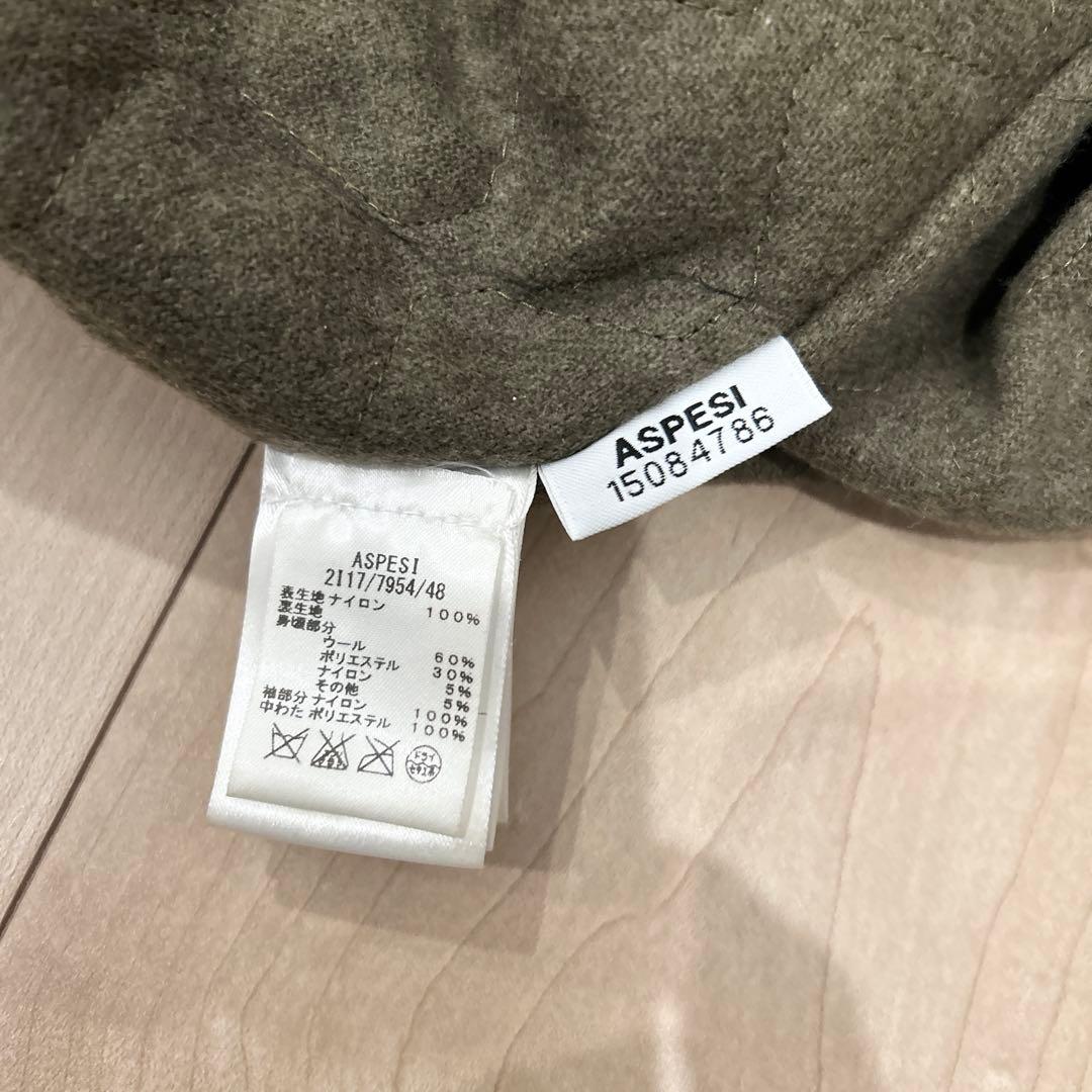 ASPESI アスペジ 中綿フィールドジャケット Mサイズ