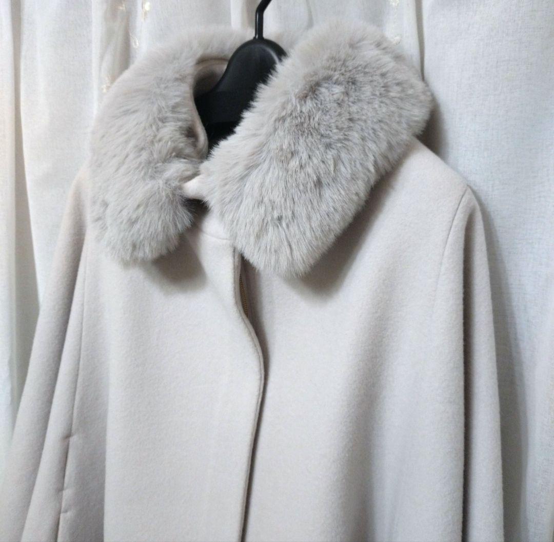 ミッシュマッシュ　ウールポンチョ