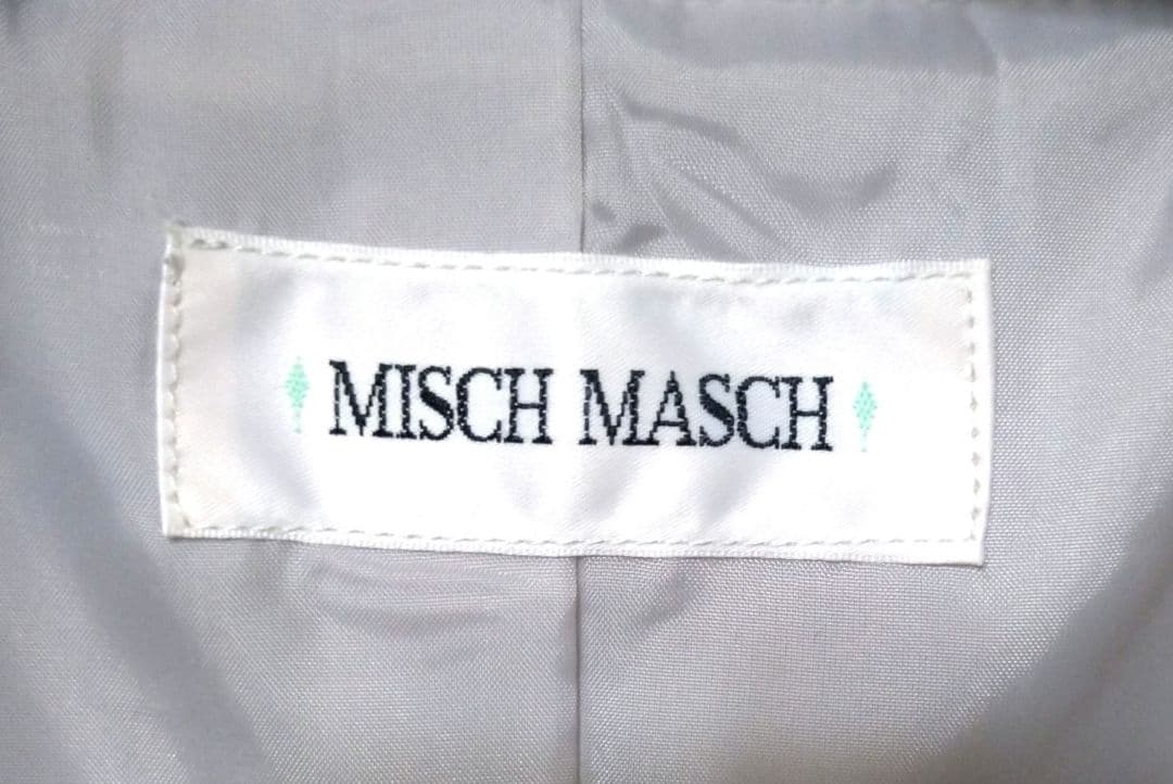 ミッシュマッシュ　ウールポンチョ