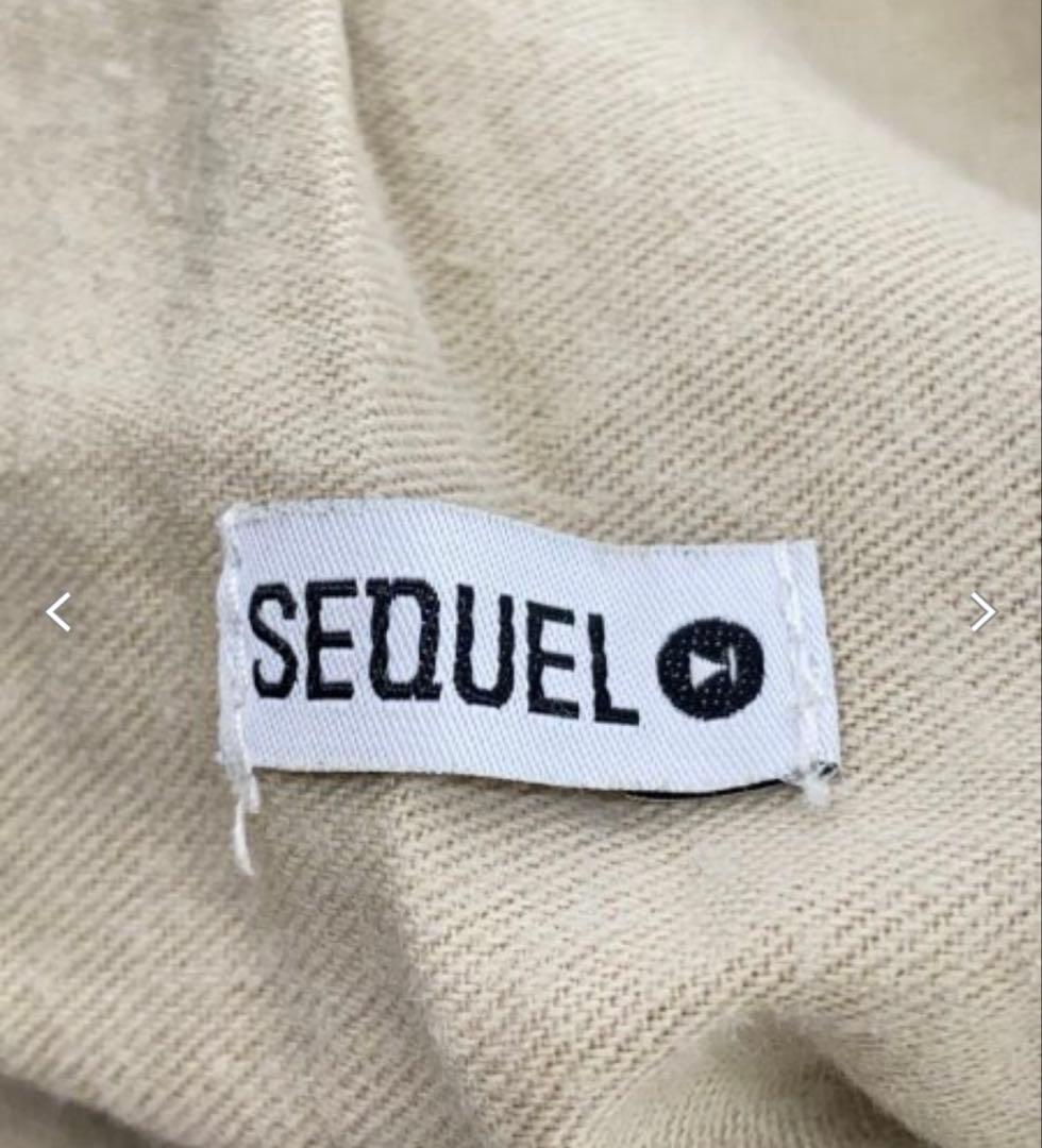 SEQUEL シークエル TYPE-F ベージュ チノパン サイズL