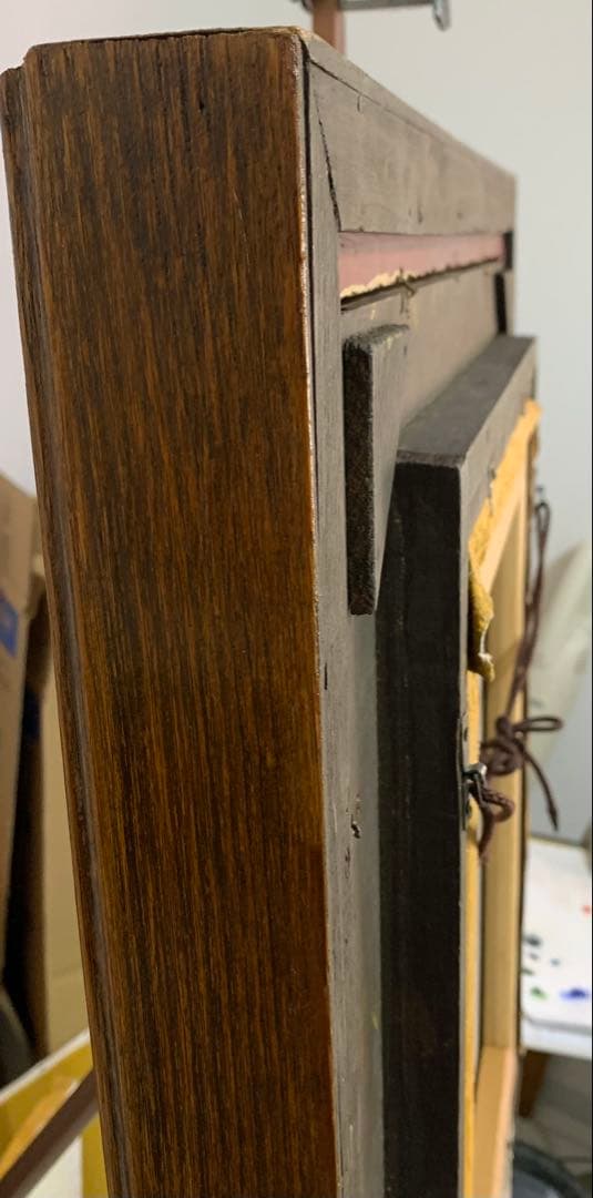 油彩画Ｆ6号額縁付き2