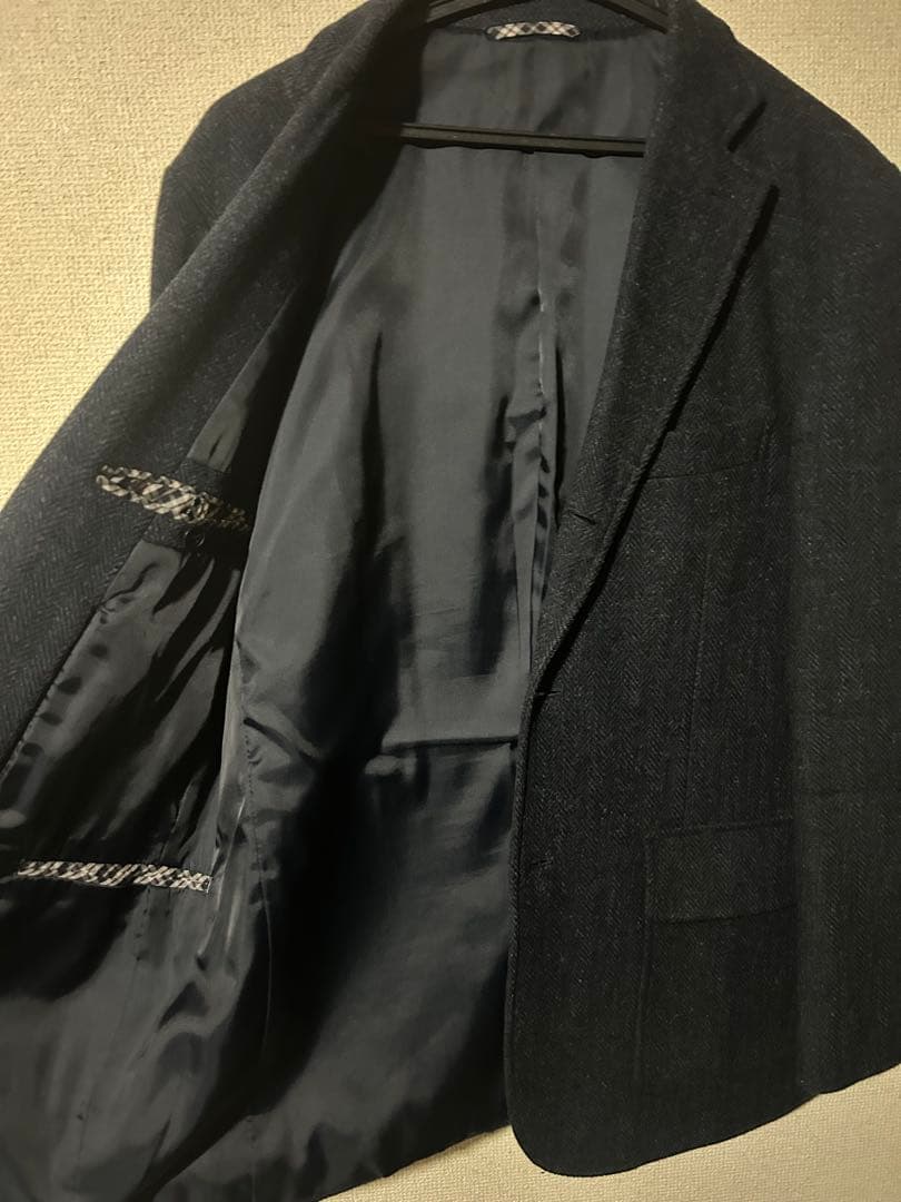 ❤️New Yorker British tweed jacket Navy