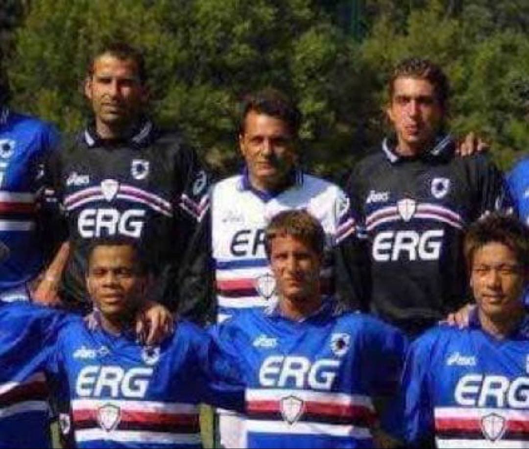 サンプドリア 2004/2005 kappa 長袖ゲームシャツ