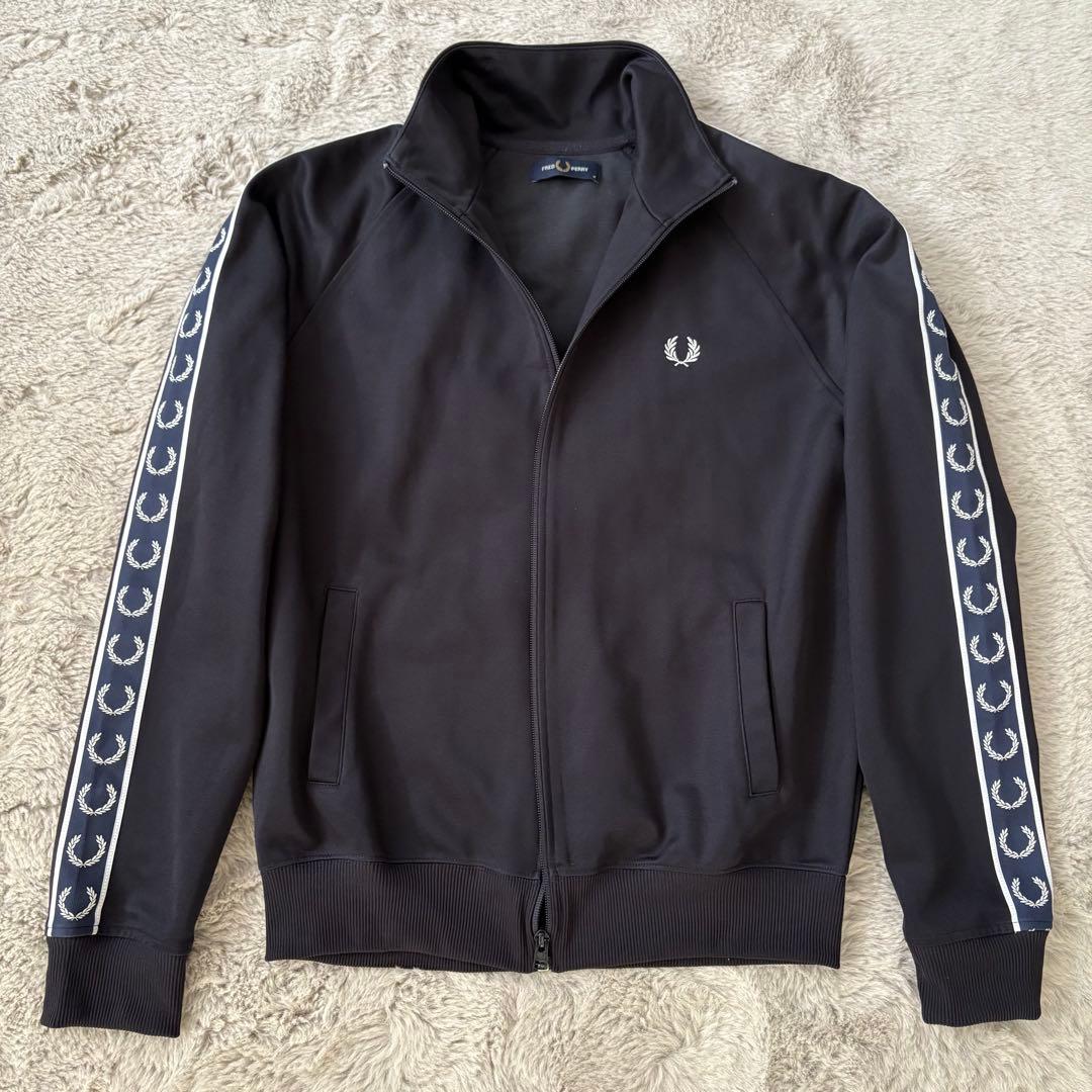 フレッドペリー トラックジャケット ジャージ ネイビー