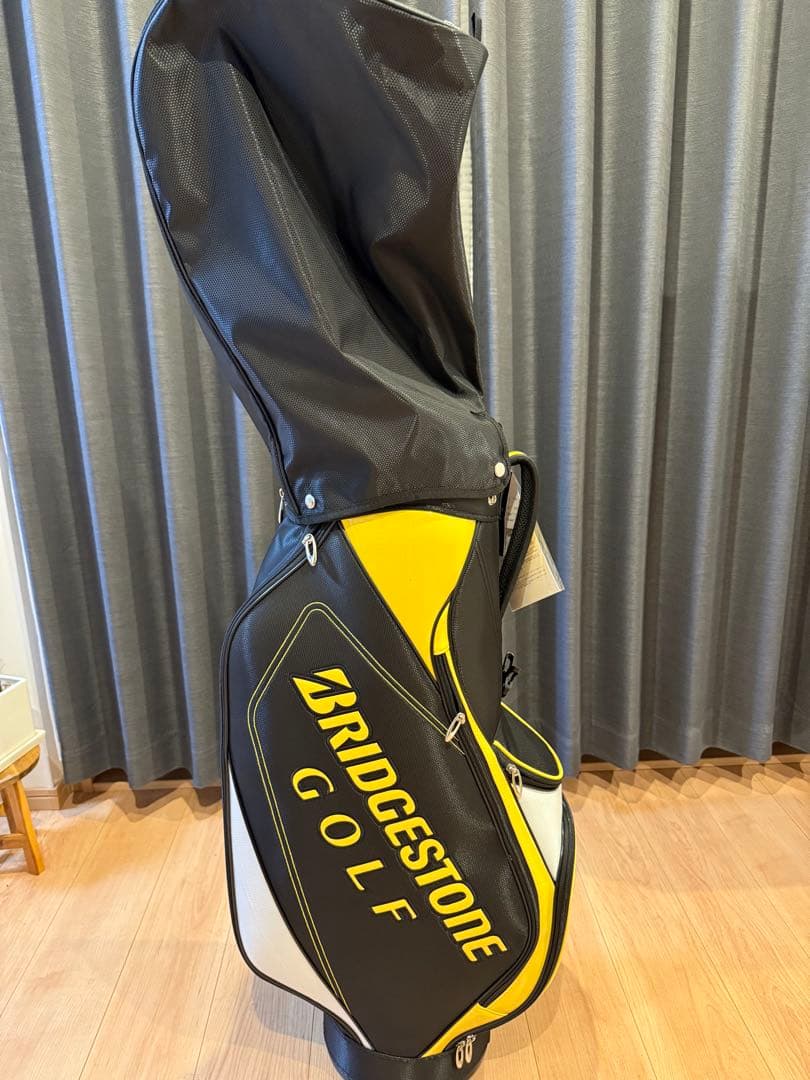 BRIDGESTONE キャディバッグ 黒/黄色