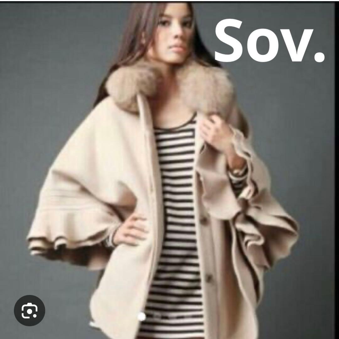 【DOUBLE STANDARD CLOTHING(Sov)】ポンチョコート