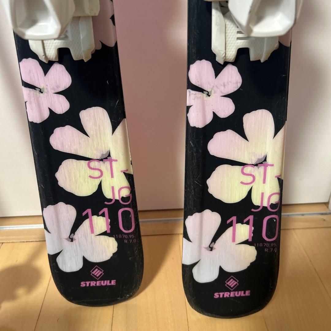 シュトロレイ スキー板 110cm ブーツ22.0cm ストック85cm