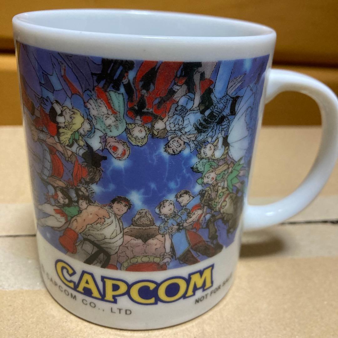 美品　非売品　希少　ストリートファイター　スト2 ゲーム　マグカップ　カプコン