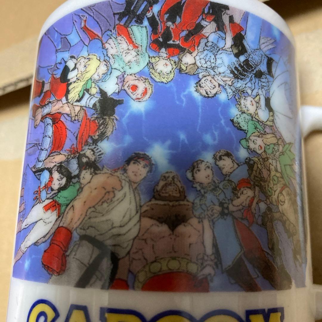 美品　非売品　希少　ストリートファイター　スト2 ゲーム　マグカップ　カプコン