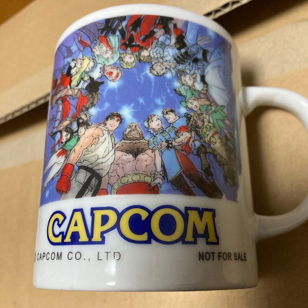 美品　非売品　希少　ストリートファイター　スト2 ゲーム　マグカップ　カプコン