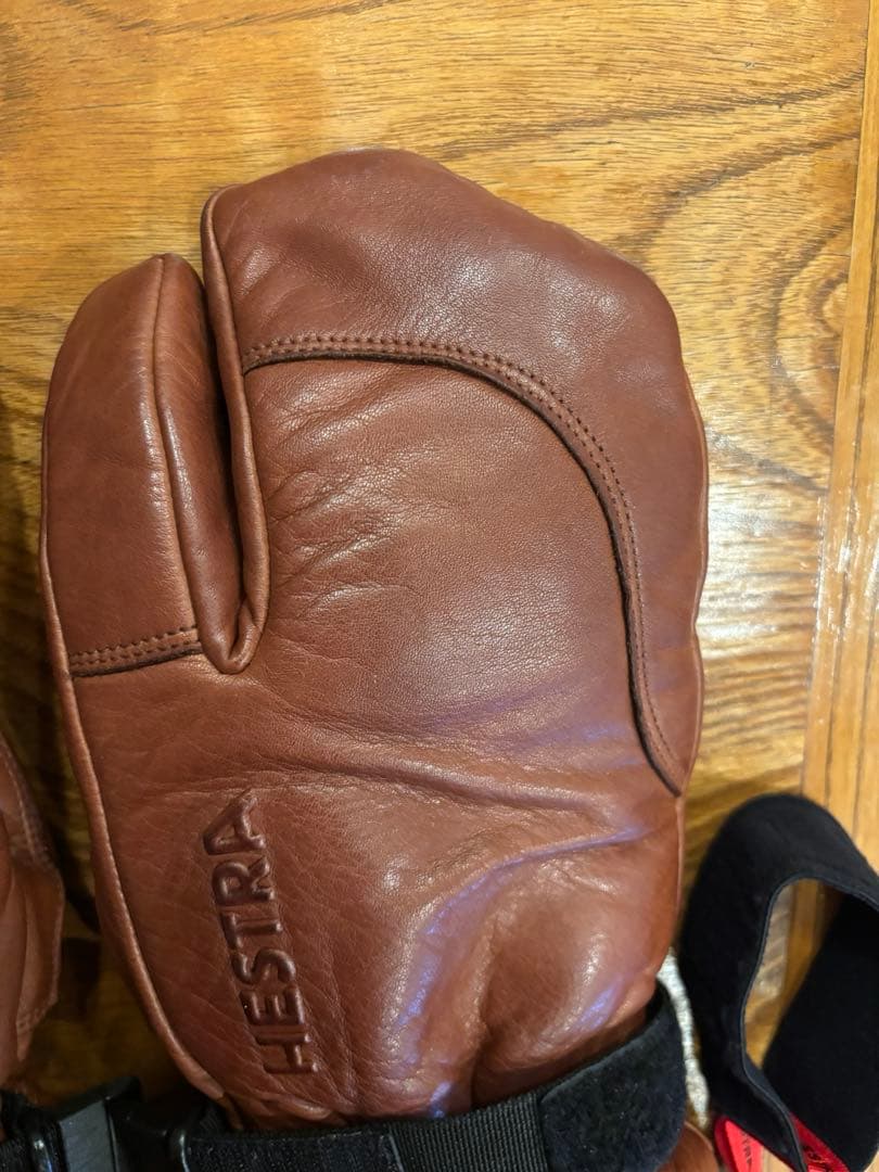 HESTRA（ヘストラ）★3-Finger GTX★サイズ：8★使用回数5回