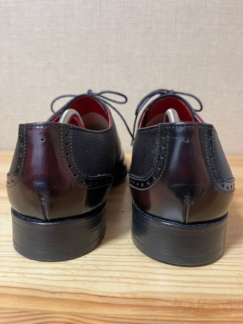 a269/極美品★ZUO MEN メンズ ドレスシューズ ウィングチップ26㎝