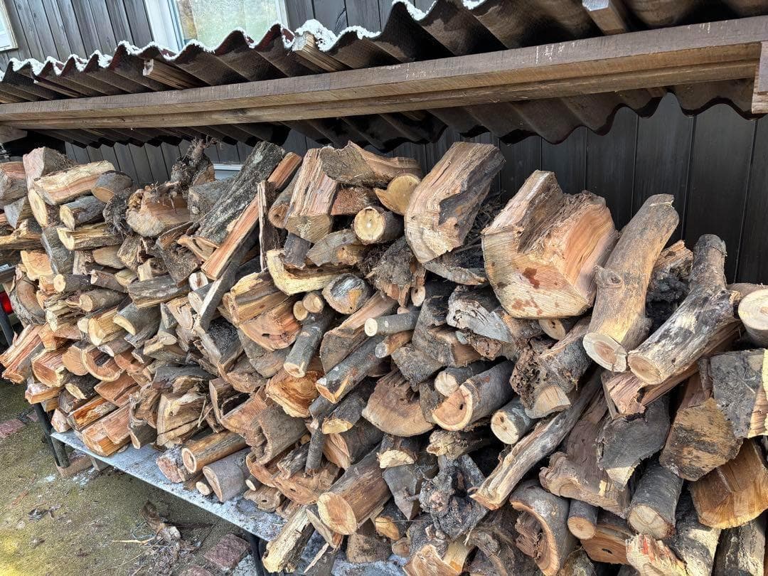 薪 長野　長野市　軽トラ　薪ストーブ おまけ付き 焚き付け×3