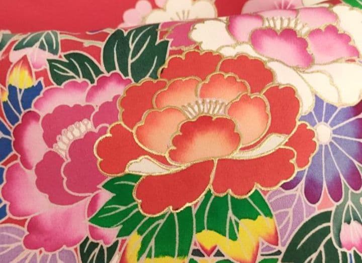 未使用 女の子 お宮参り 初節句 産着 初着 祝い着 絹 ひな祭り 化粧箱