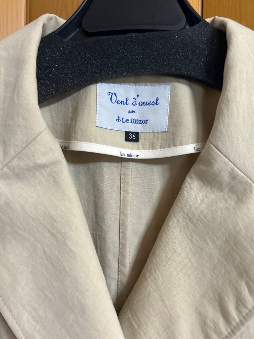 Vent d'ouest Le minor トレンチコート 38 ベージュ