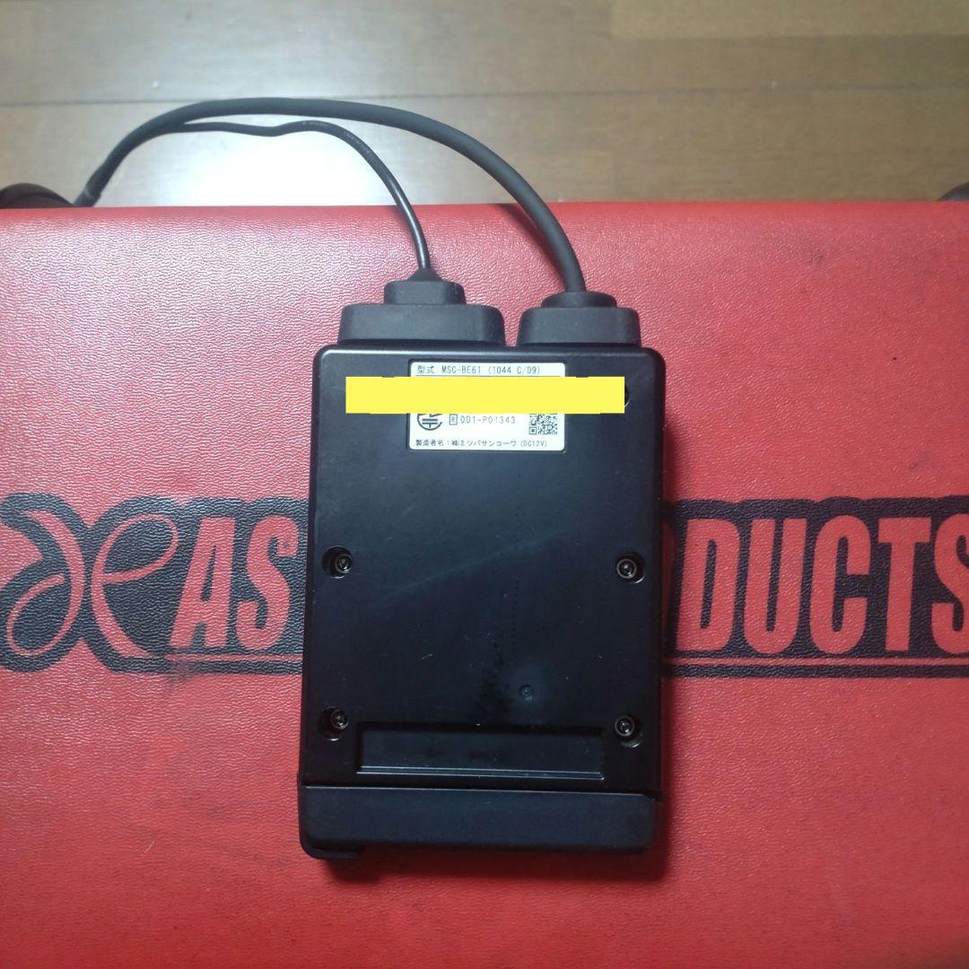 バイク用　ETC　車載器　ミツバ　BE61　（検索用）ETC2.0　1045