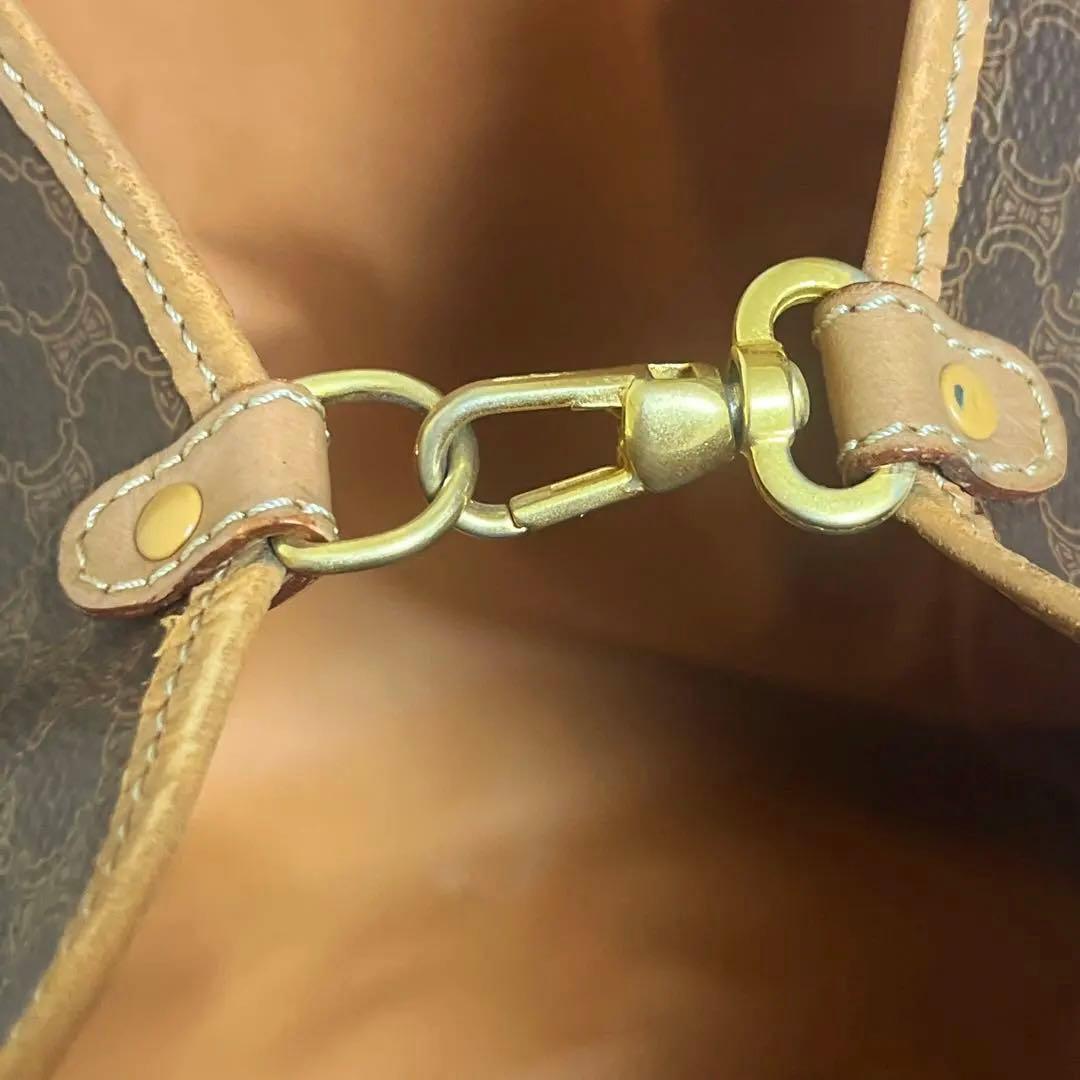 オールドセリーヌ　2WAY ビッグトート　マカダム　vintage