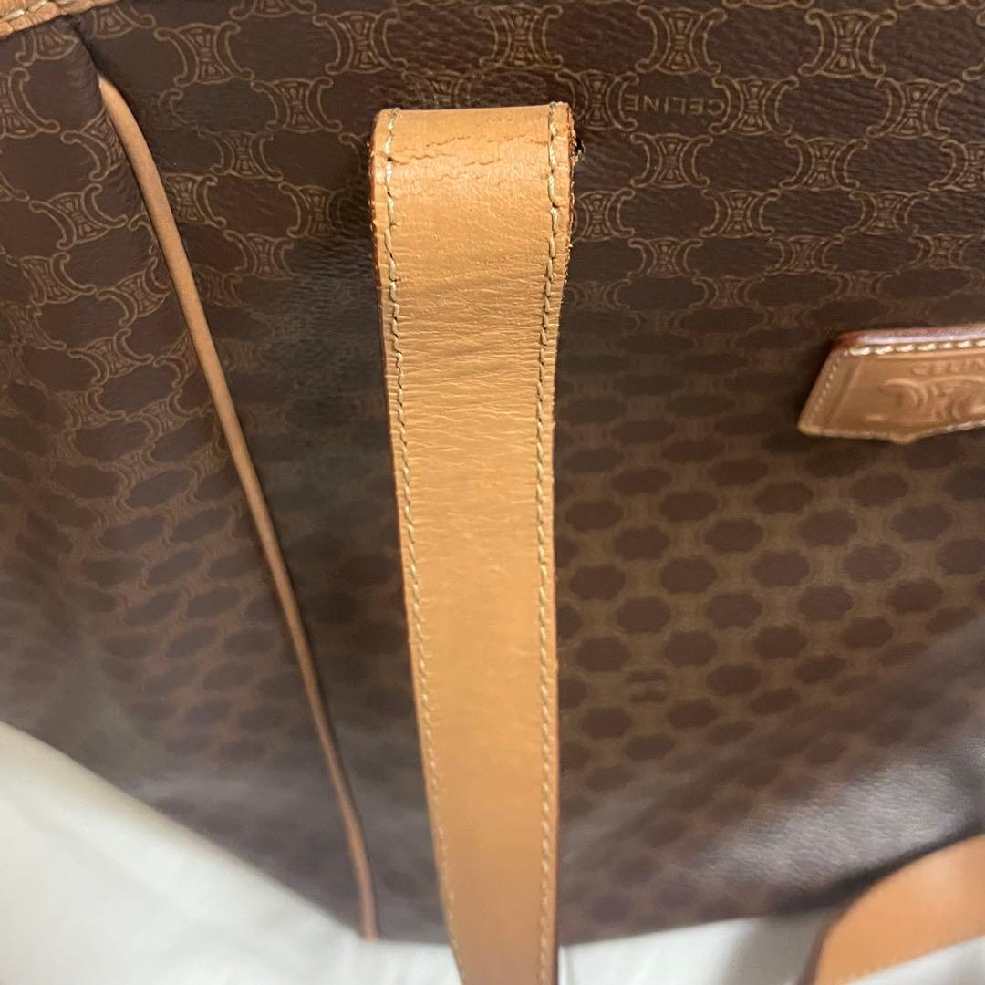 オールドセリーヌ　2WAY ビッグトート　マカダム　vintage