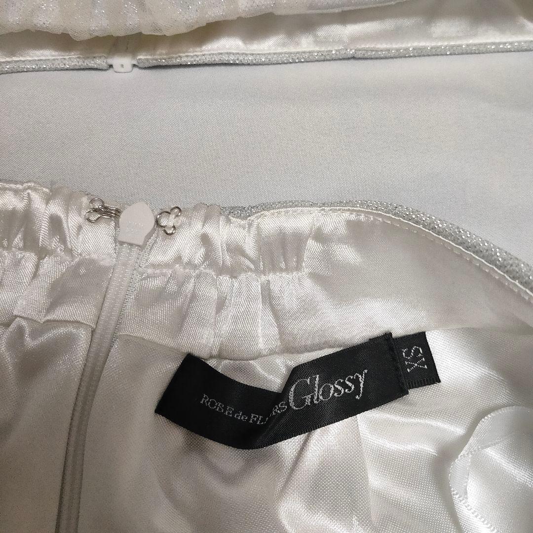 【人気のXS】ROBE de FLEURS ホルターネックxラメ セットアップ