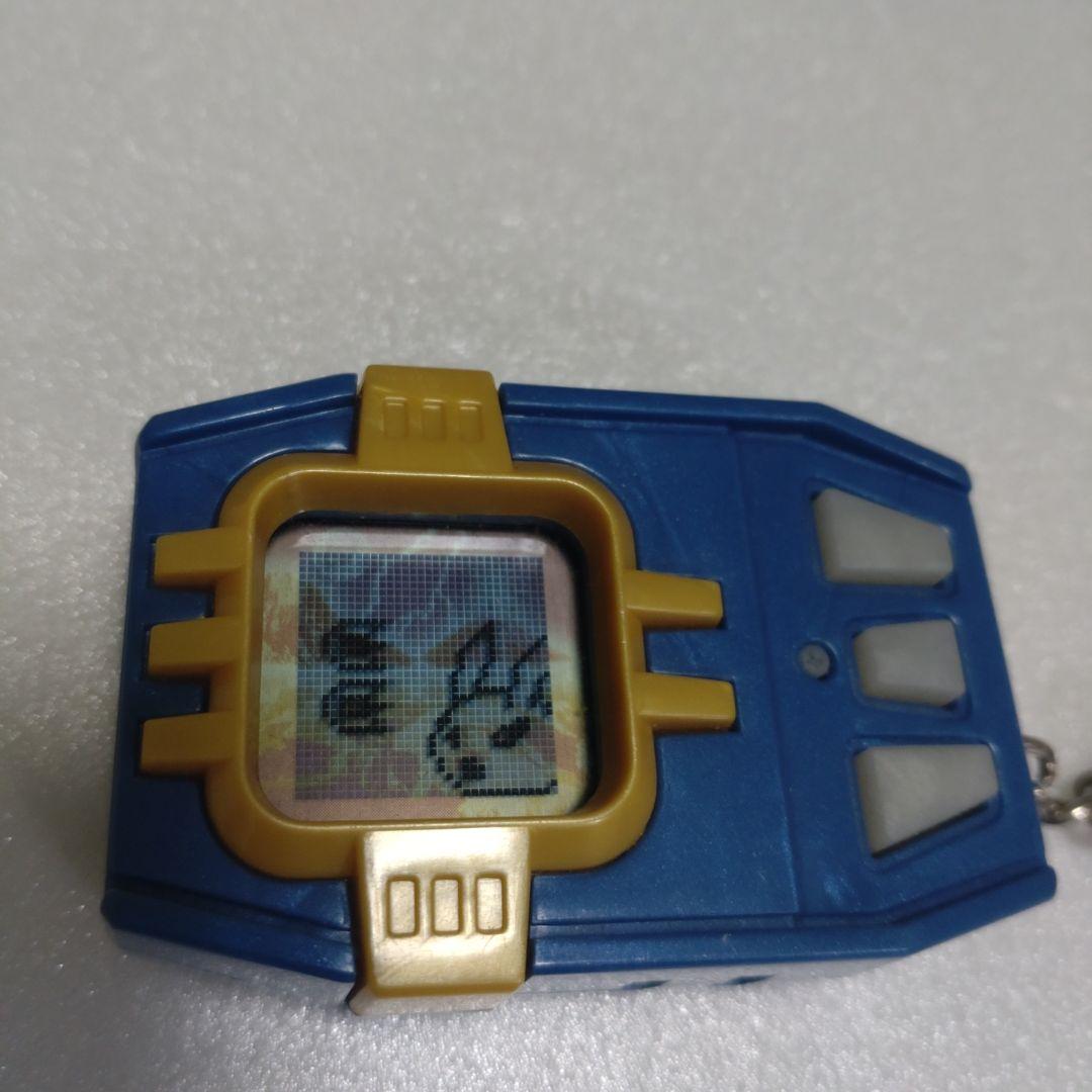 デジモンペンデュラムプログレスメタリックブルー＆ゴールド 説明文お読みください