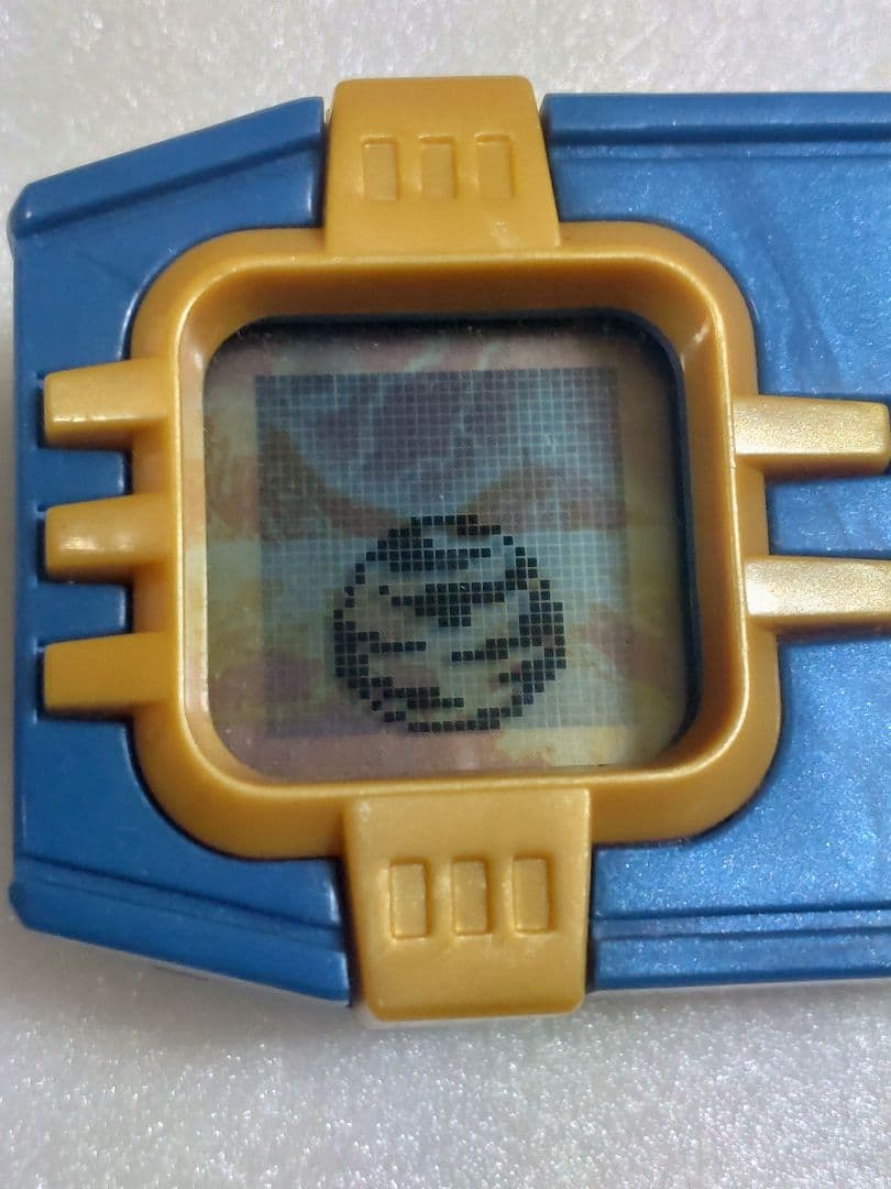 デジモンペンデュラムプログレスメタリックブルー＆ゴールド 説明文お読みください