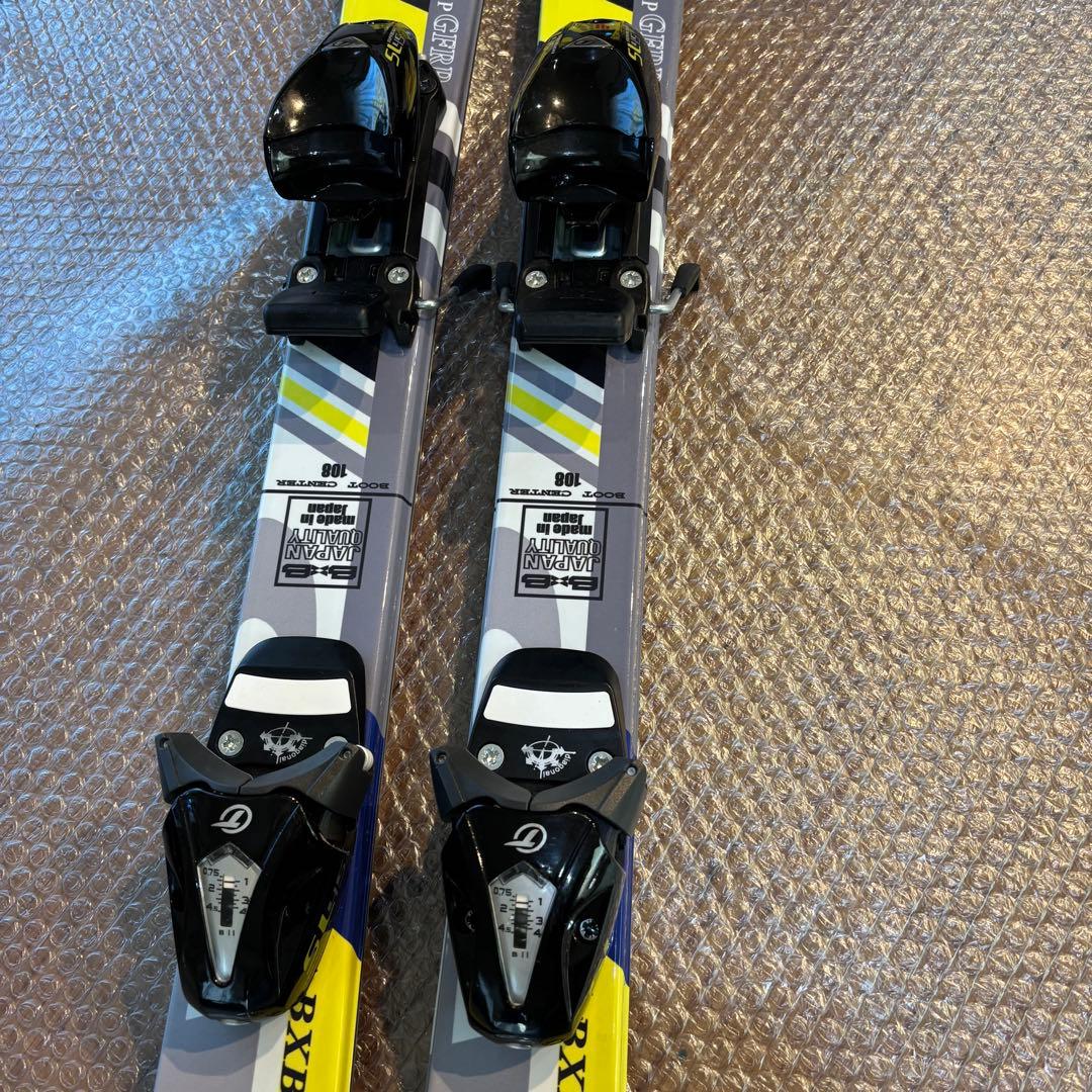 ジュニア　子供　スキーセット　108cm スキーブーツ付　20-20.5cm