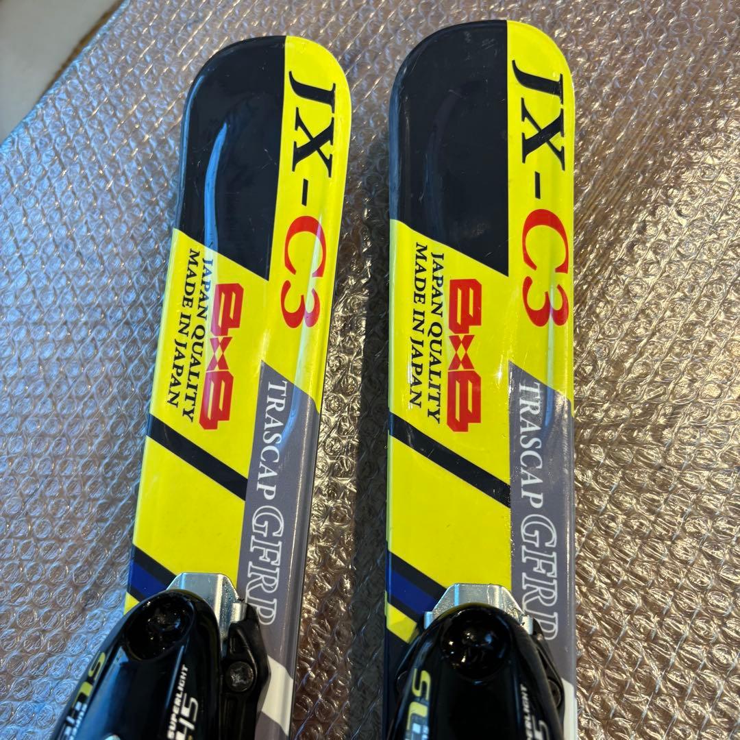 ジュニア　子供　スキーセット　108cm スキーブーツ付　20-20.5cm